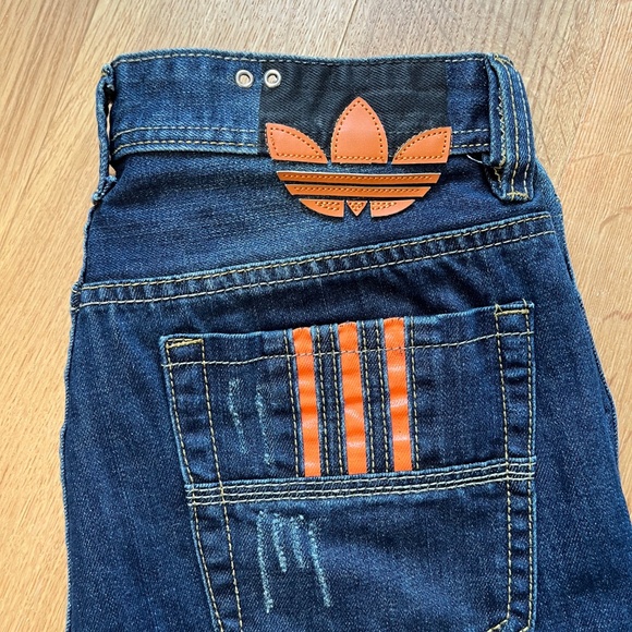 Diesel x Adidas Blue Mens Jeans Distressed Size 34 - Picture 2 of 12